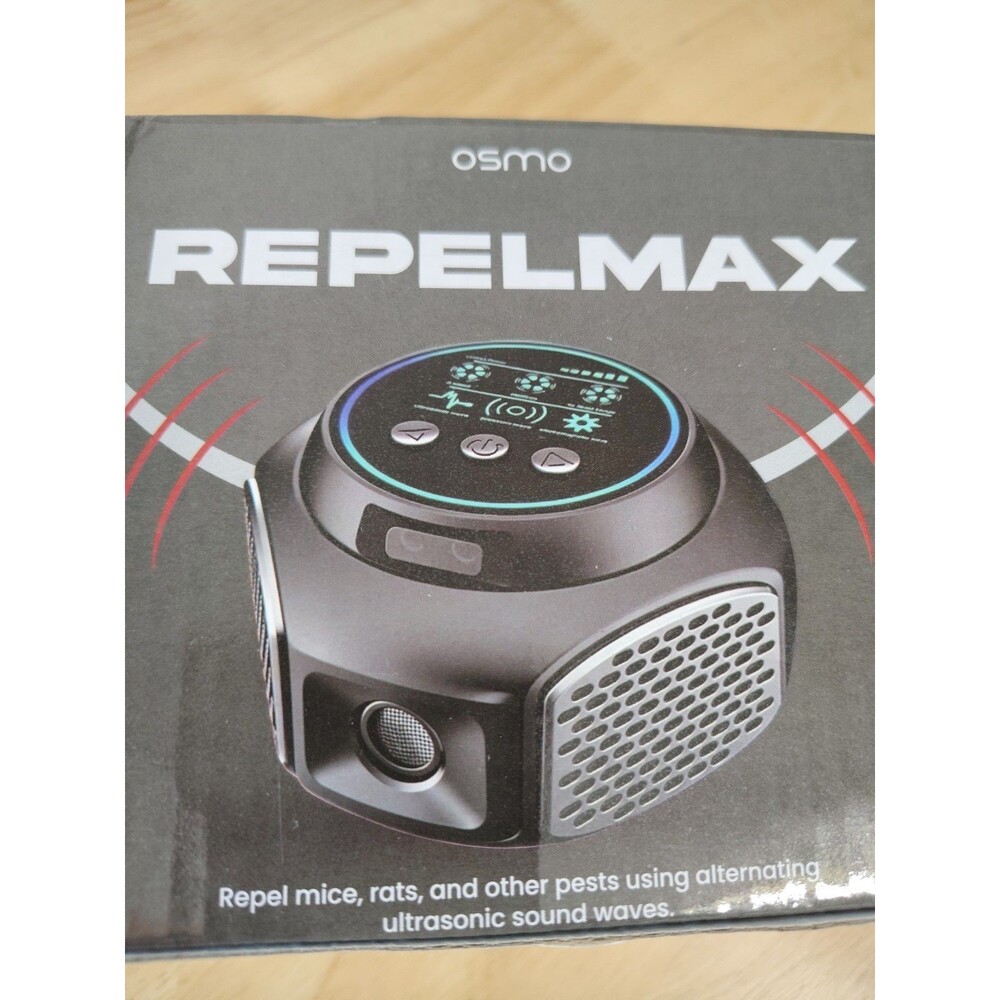 Repelmax 360°Rodent Repellent Mouse Repellent Indoor Ultrasonic Pest Repeller